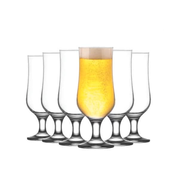 Jogo com Copos e Taças de Vidro para Vinho e Cerveja