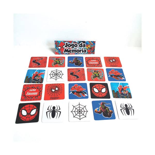 Jogo da Memória Homem Aranha Brindes