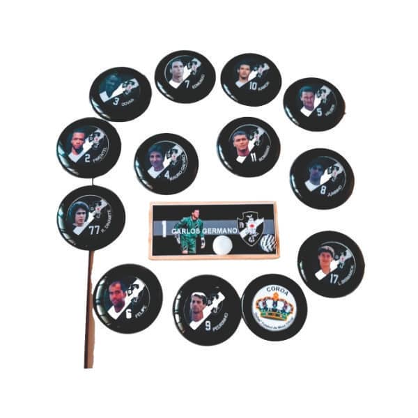 Jogo de Botão Copa do Mundo Personalizado