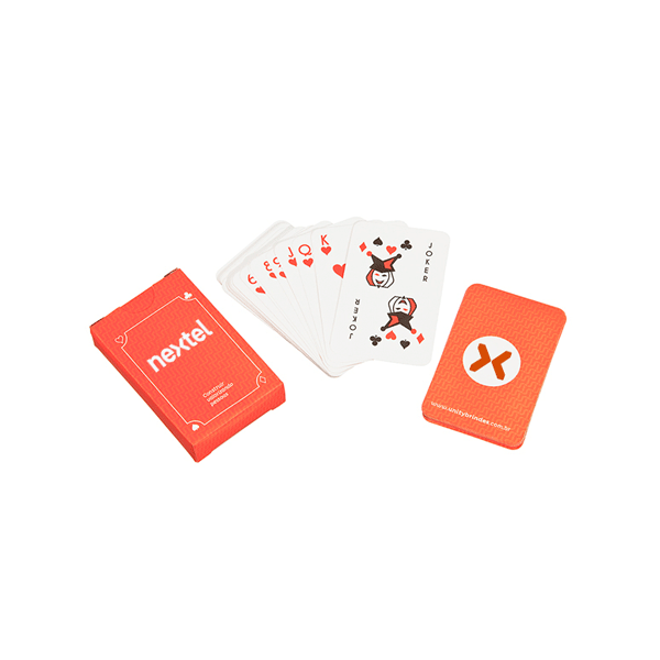 Jogo de Cartas Publicitário Personalizado