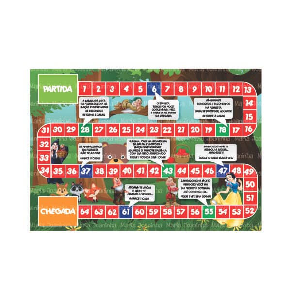Jogo de Dados Tabuleiro Personalizado
