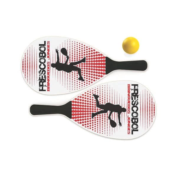 Jogo de Frescobol com Raquete Mdf c/ Bola