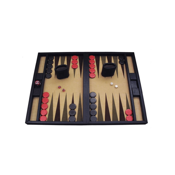 Jogo de Gamão Gray Personalizado