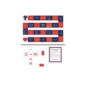 Jogo de Tabuleiro  - Dia dos Namorados