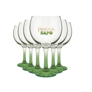 Jogo de Taças Gin Tonica Degradê Verde Nadir 600ml