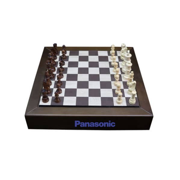 Jogo de Xadrez de Madeira Recouro – Marrom