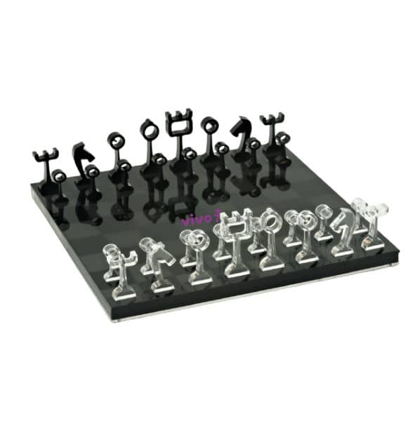 Jogo de Xadrez em Acrilico Personalizado