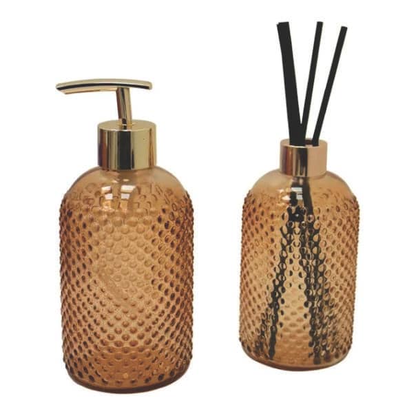 KIt Lavabo Frasco para Sabonete Liquido e Difusor