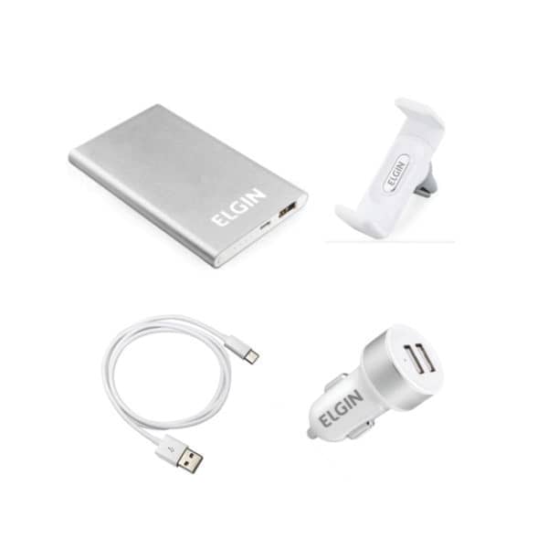 Kit Acessório Carregador de Celular