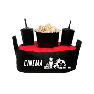 Kit Almofada com Porta Pipoca