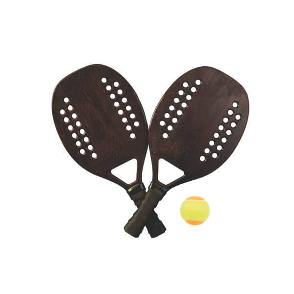 Kit Beach Tennis Bolinha e Raquete