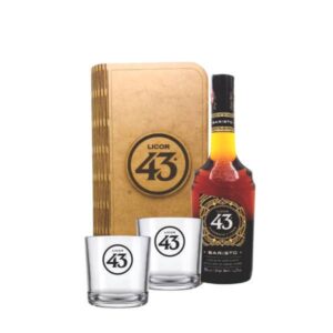 Kit Bebida Personalizado com Licor, Copo e Café