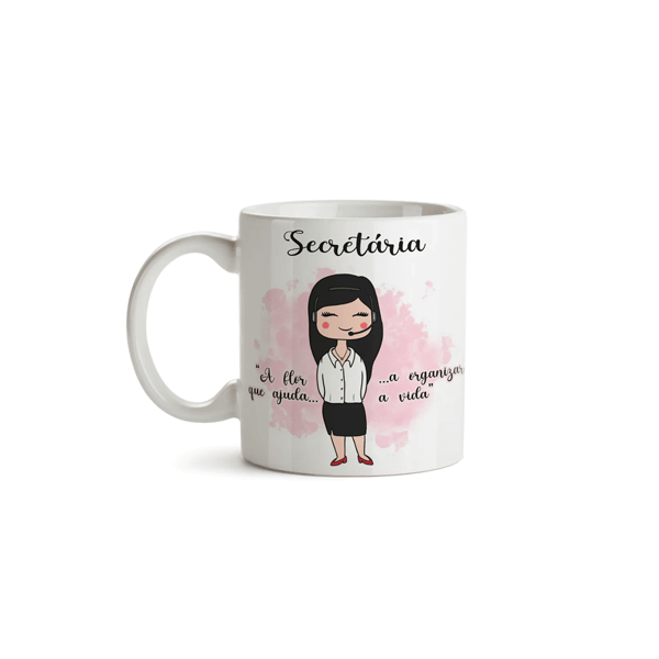 Kit Bolo de Caneca Dia da Secretária