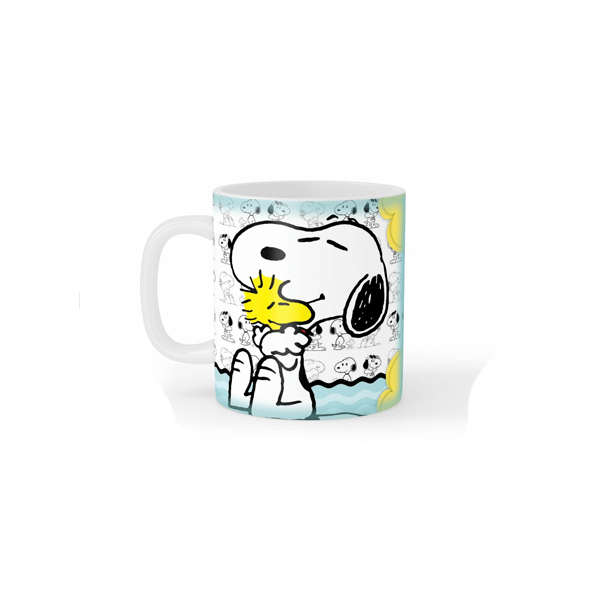 Kit Bolo de Caneca Snoopy Personalizado