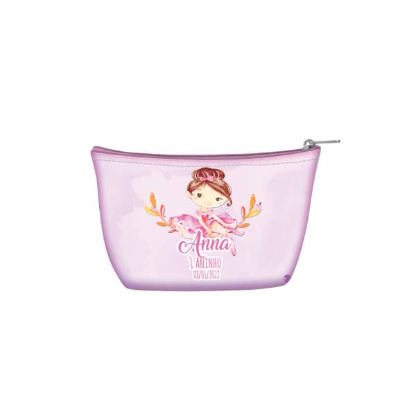 Kit Bolsa Necessaire Personalizada Bailarina