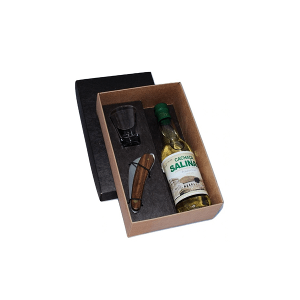 Kit Cachaça – Vai Brasil! Promocional Personalizado