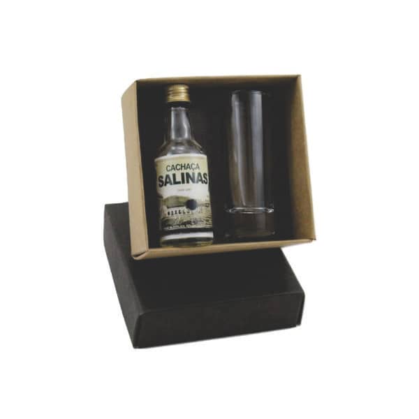 Kit Cachaça ou Whisky 50ML Personalizado