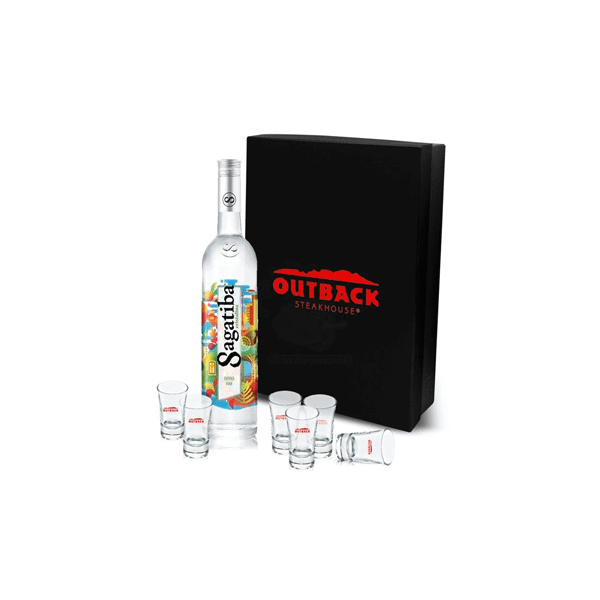 Kit Cachaça para Presente Personalizado
