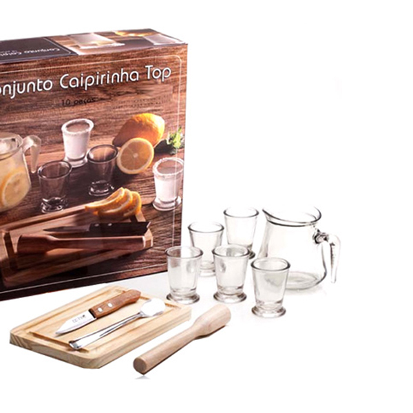Kit Caipirinha Personalizado 10 Peças