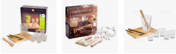 Kit Caipirinha Personalizado 10 Peças