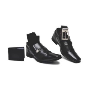 Kit Calçado Cinto e Carteira