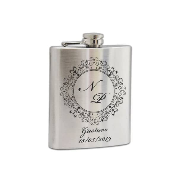 Kit Cantil Porta Bebida Personalizado em Inox