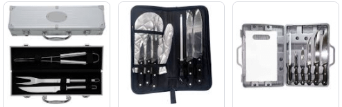 Kit Churrasco 7 Peças com Maleta Personalizada