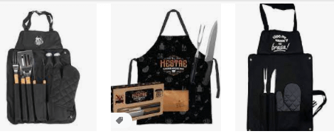 Kit Churrasqueiro com Avental