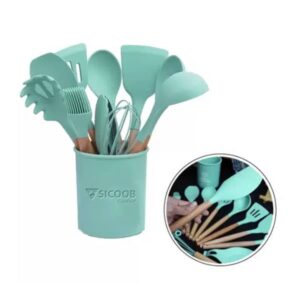 Kit Colher de Silicone Personalizado