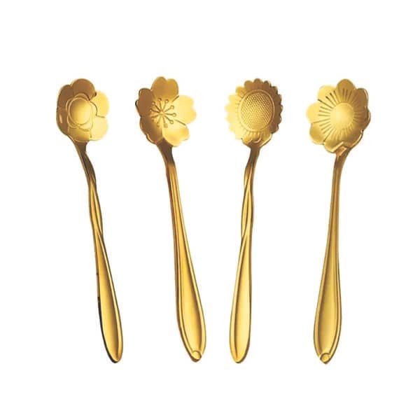 Kit Colheres Douradas Personalizado