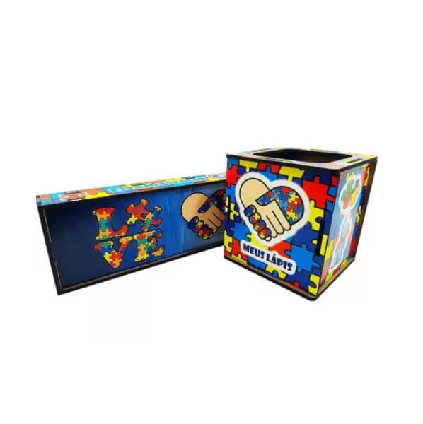 Kit Estojo Brinquedo Personalizado