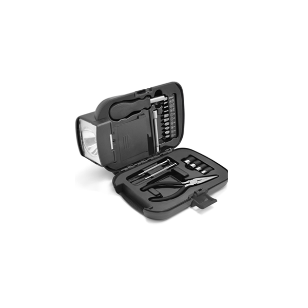 Kit Ferramentas com Lanterna Portátil Personalizado