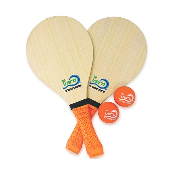 Kit Frescobol Com 2 Raquetes + Bola e Bag p/ transporte