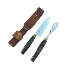 Kit Garfo e Faca de Inox 6 Peças