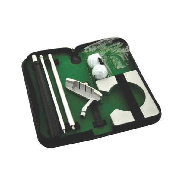 Kit Golfe Com Maleta Taco De Golf Pode Usar Em Mini Golfe