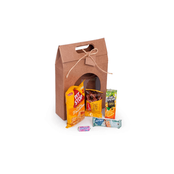 Kit Lanche com 5 Itens em Caixa