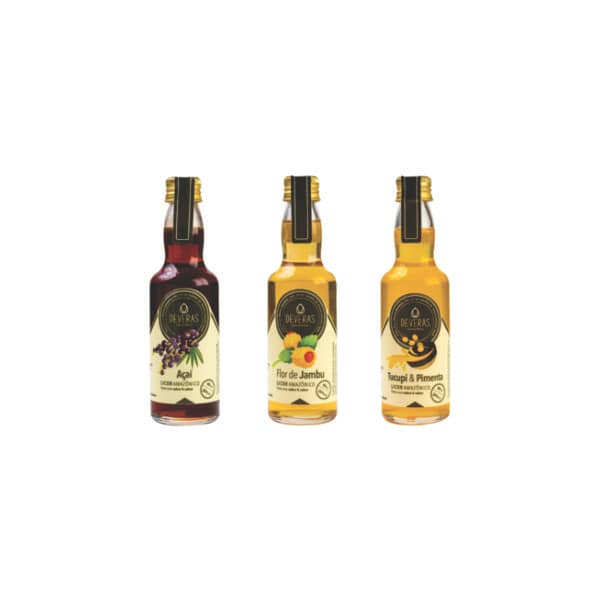 Kit Licores 60 ML – Frutas da Amazônia Personalizado