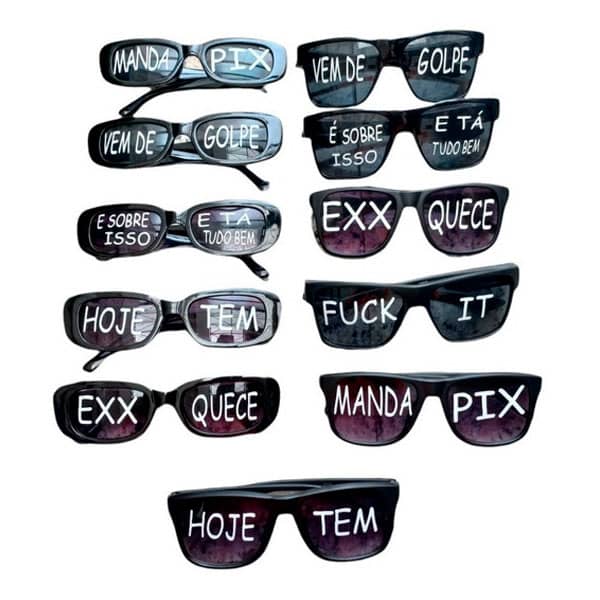 Kit Óculos personalizado Lembrancinha