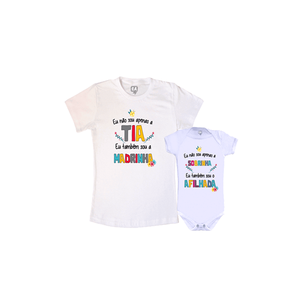 Kit Padrinho Afilhado Personalizado