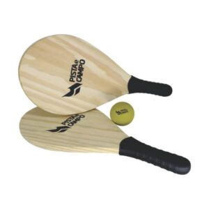 Kit Par De Raquetes De Praia Para Frescobol c/Bola