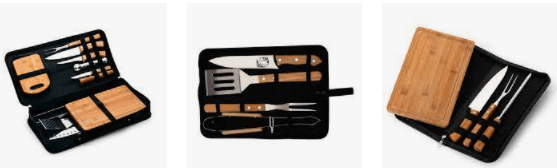 Kit Personalizado de Churrasco no Estojo