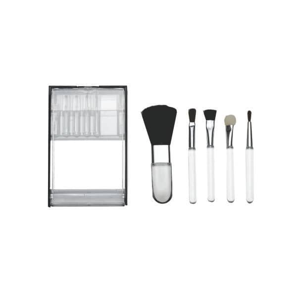 Kit Pincel 5 Peças em Estojo Plástico