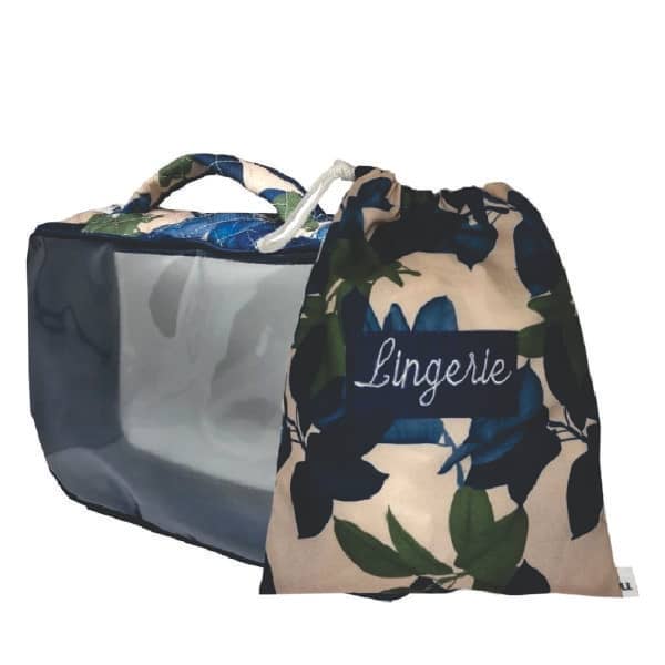 Kit Porta Lingerie Folhagens em Promoção