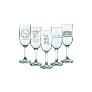 Kit Taça para Champagne Personalizado