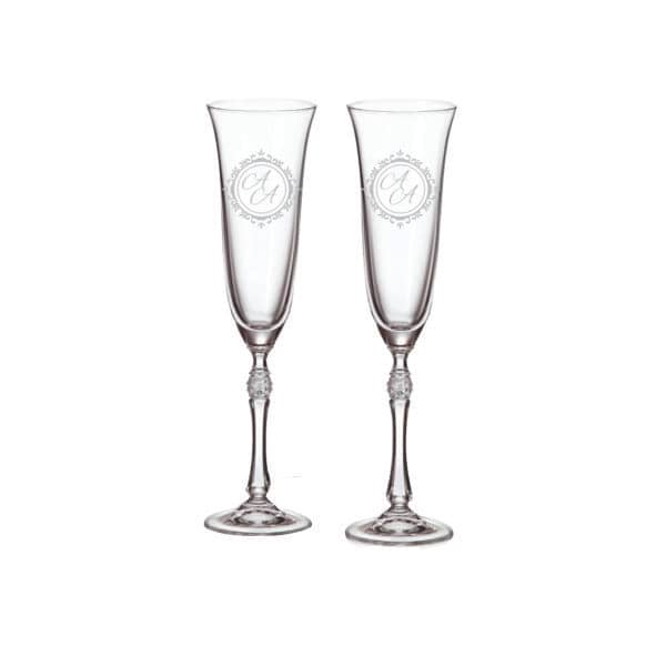 Kit Taças de Cristal Personalizado