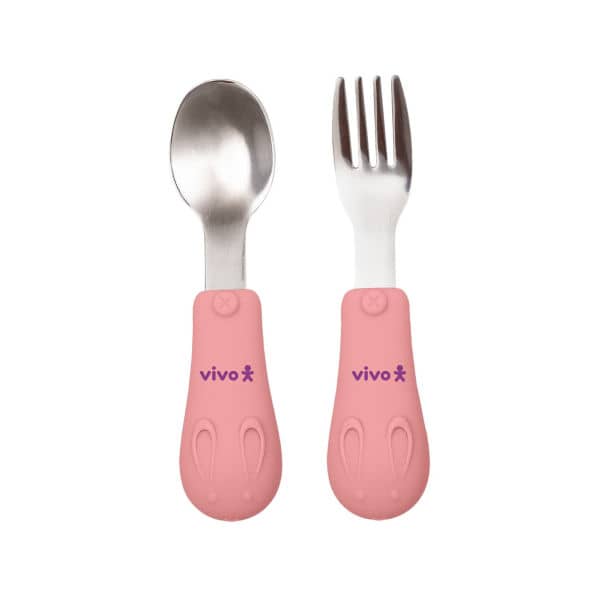 Kit Talheres Cabo em Silicone Personalizado