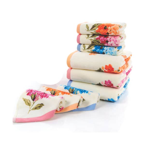 Kit Toalha Adulto Floral Personalizado