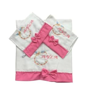Kit Toalhas Menina Personalizado