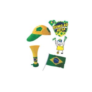 Kit Torcedor Copa do Mundo 4 Peças