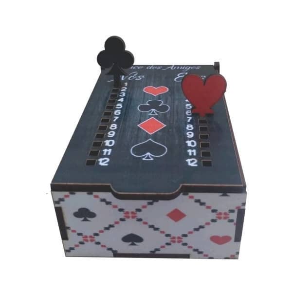 Kit Truco Jogo com Baralho, Marcador de Pontos